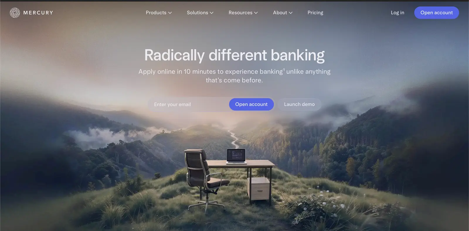 Open a Mercury Account — Mercury